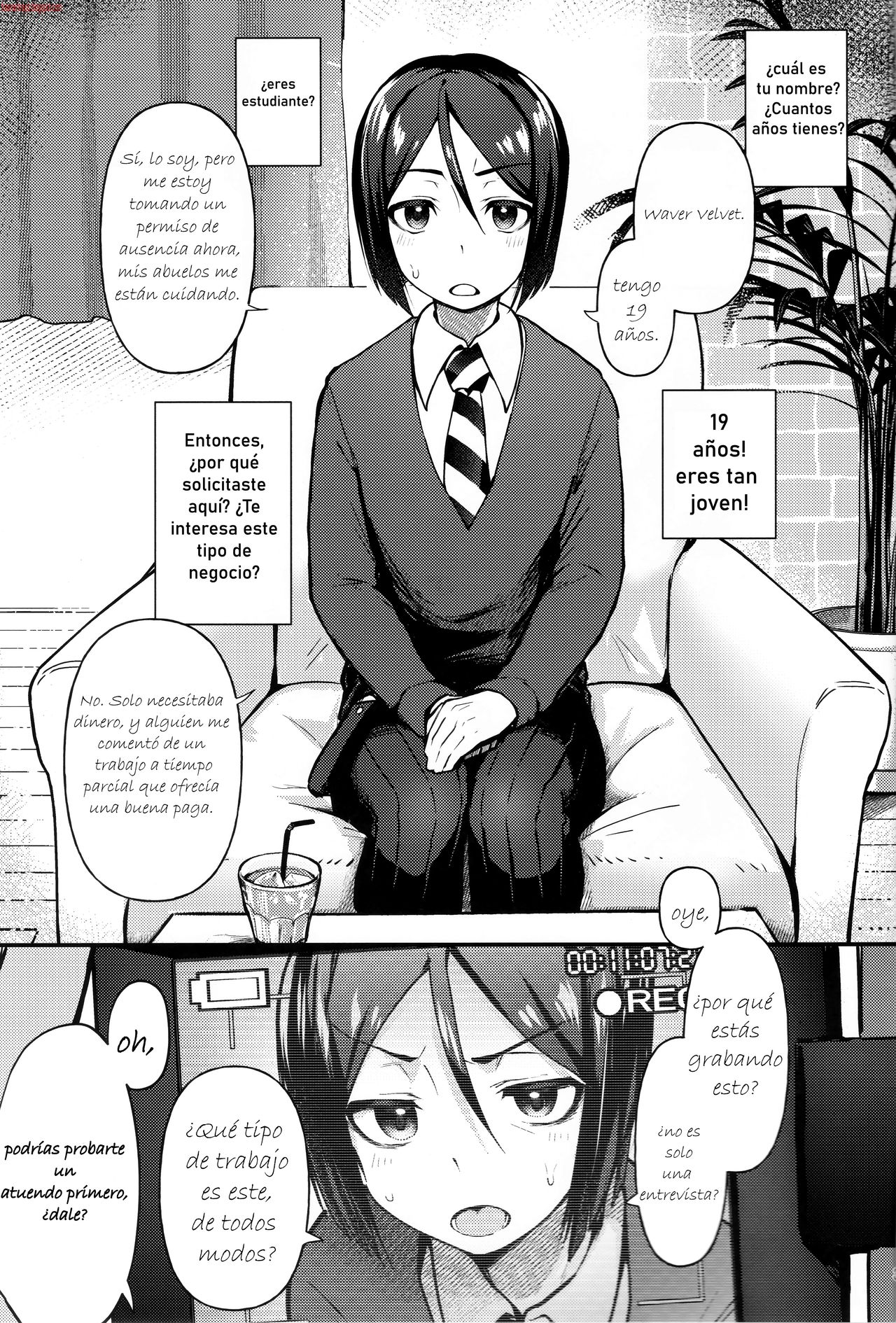 Nonke Nano ni Josou Maid de AV Debut | Even Though He's Straight, He's Making His Porn Debut As A Crossdressing Maid page 1 full