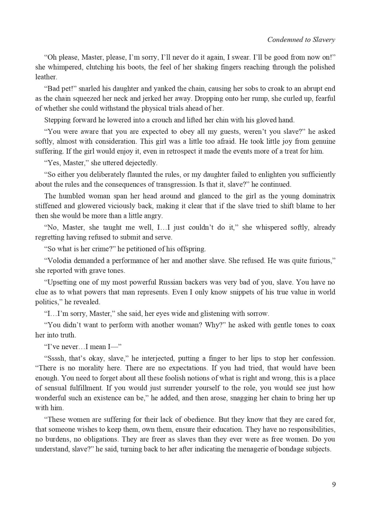 House of Gord BD-031 - Condemned to Slavery  English| page 7 full