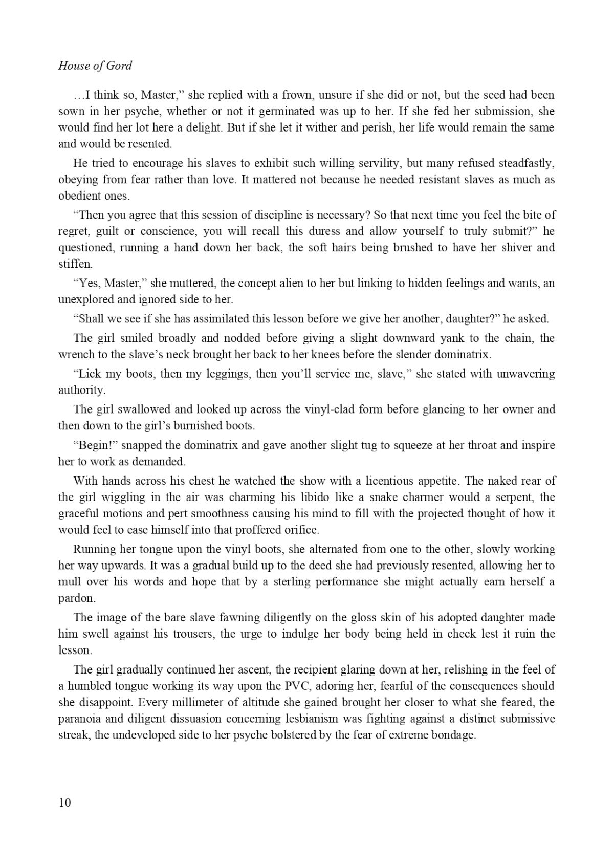 House of Gord BD-031 - Condemned to Slavery  English| page 8 full