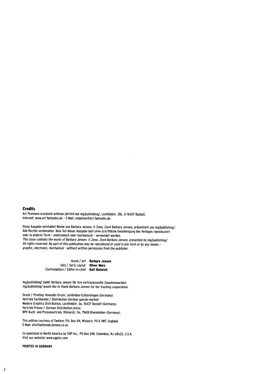 Art Premiere #14 - Barbara Jensen page 3 full