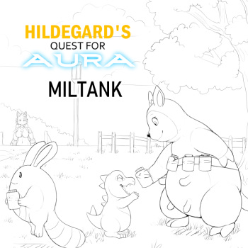 -  Hildegard's Quest for Aura - Miltank cover
