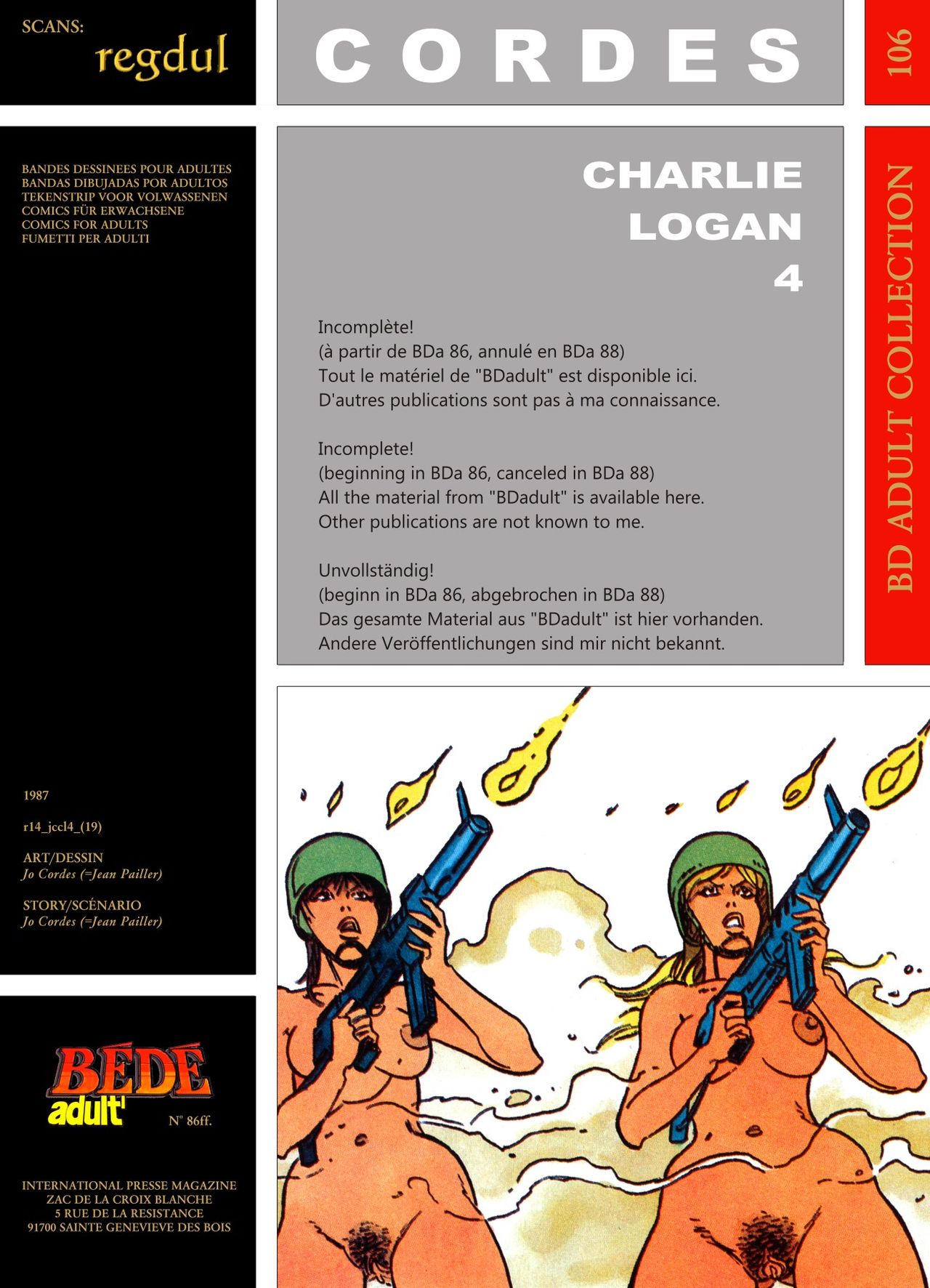 Charlie Logan T4 page 1 full