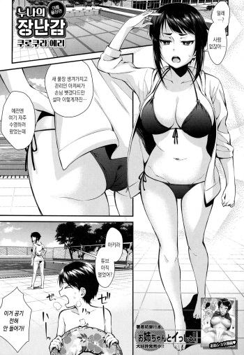 Onee-chan no Omocha Natsu no Pool Hen | 누나의 장난감 여름 풀장편 cover